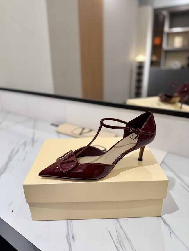 Valentino Lambskin Pumps 67036-2