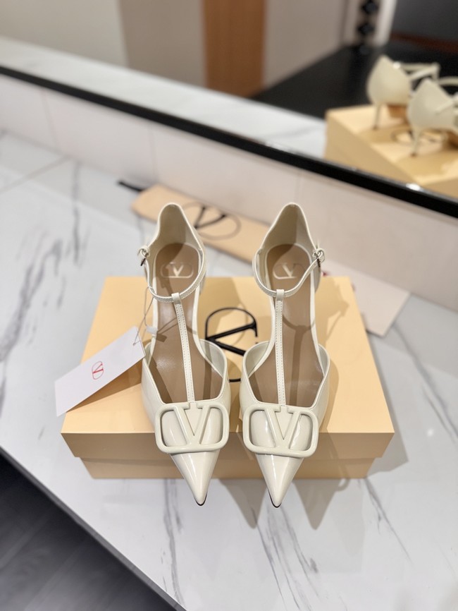 Valentino Lambskin Pumps 67036-3