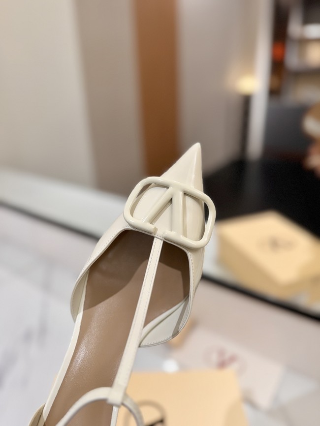 Valentino Lambskin Pumps 67036-3