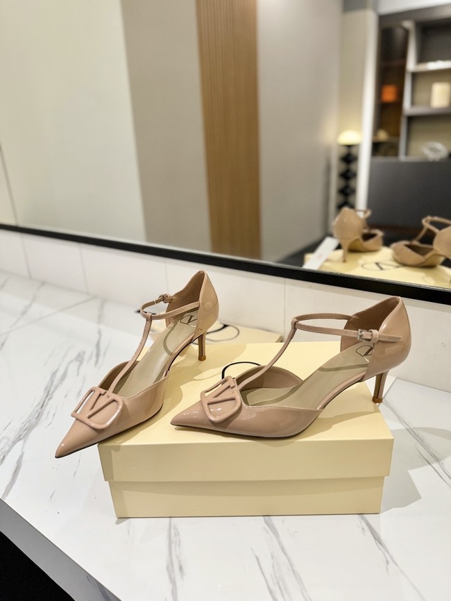 Valentino Lambskin Pumps 67036-4