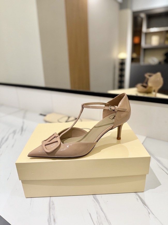 Valentino Lambskin Pumps 67036-4