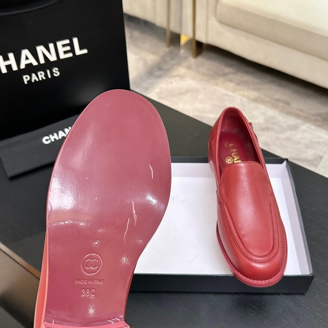 Chanel Mocassins Shiny Calfskin G47044-1