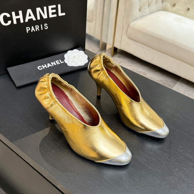 Chanel Pumps Lambskin heel height 85mm G47191-1