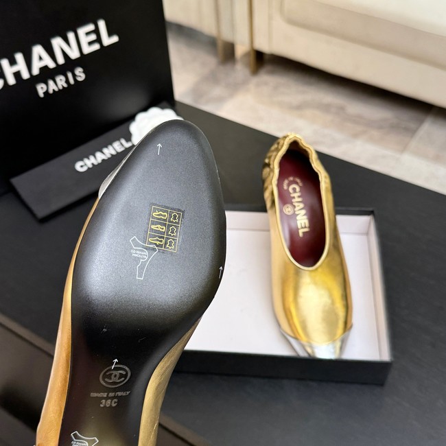 Chanel Pumps Lambskin heel height 85mm G47191-1