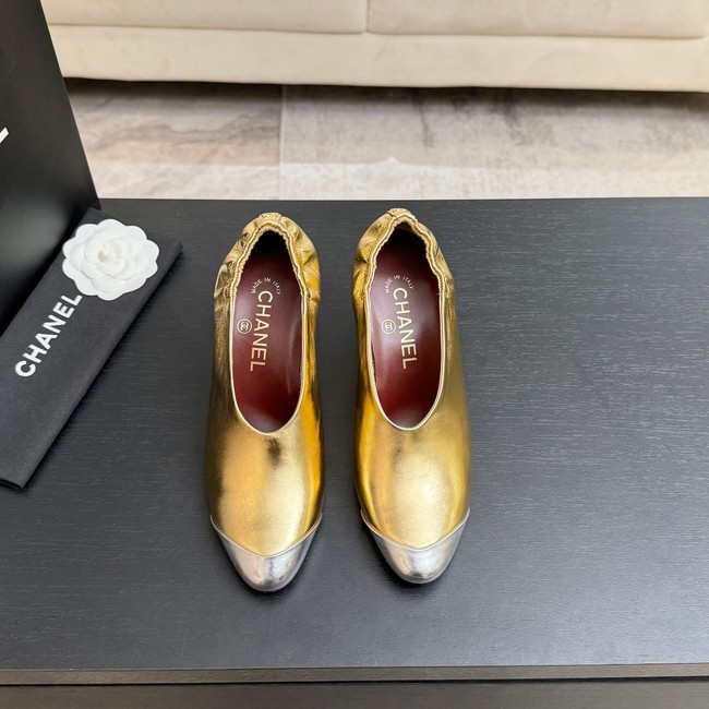 Chanel Pumps Lambskin heel height 85mm G47191-1