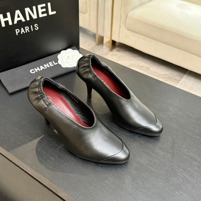 Chanel Pumps Lambskin heel height 85mm G47191-2