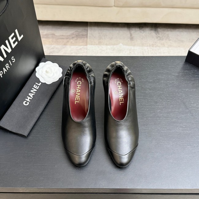 Chanel Pumps Lambskin heel height 85mm G47191-2