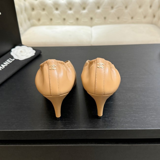 Chanel Pumps Lambskin heel height 85mm G47191-3