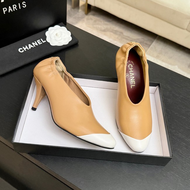 Chanel Pumps Lambskin heel height 85mm G47191-3