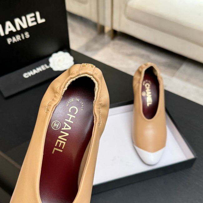 Chanel Pumps Lambskin heel height 85mm G47191-3