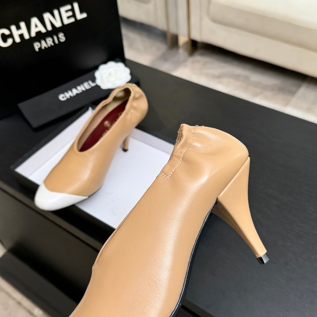 Chanel Pumps Lambskin heel height 85mm G47191-3