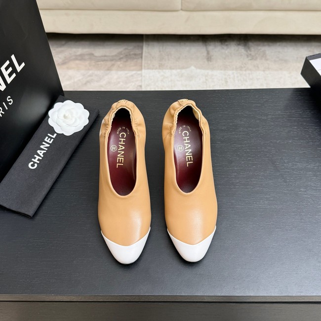 Chanel Pumps Lambskin heel height 85mm G47191-3