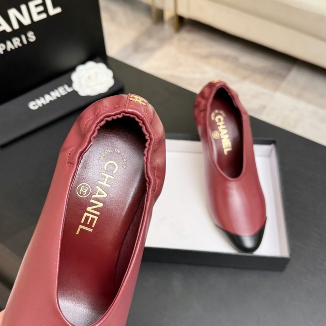 Chanel Pumps Lambskin heel height 85mm G47191-4