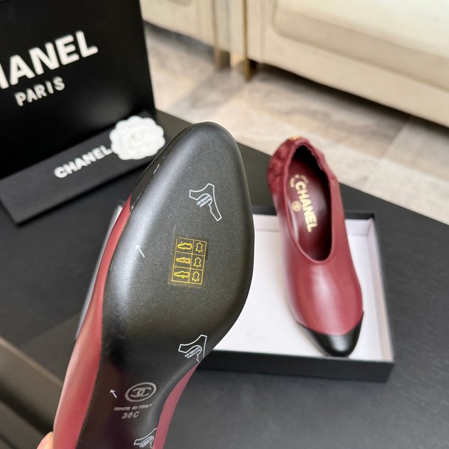 Chanel Pumps Lambskin heel height 85mm G47191-4