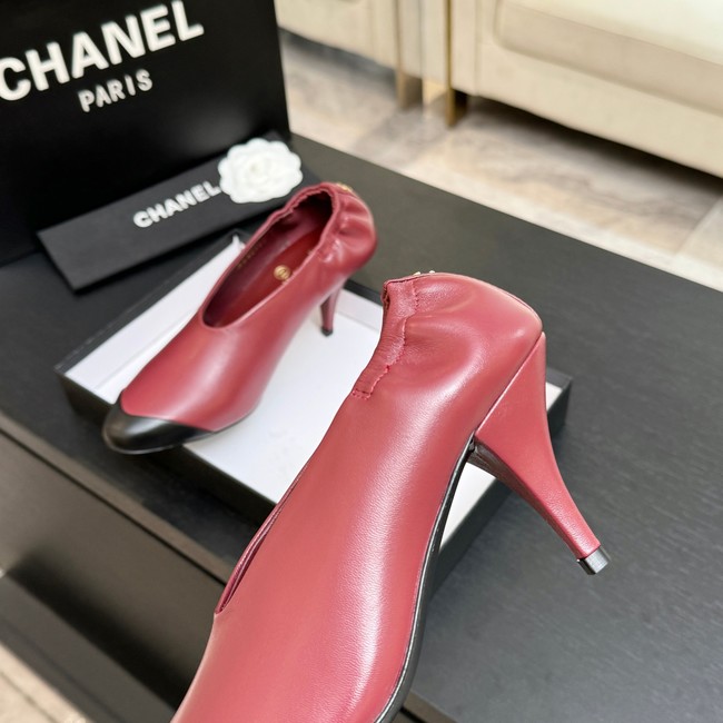 Chanel Pumps Lambskin heel height 85mm G47191-4