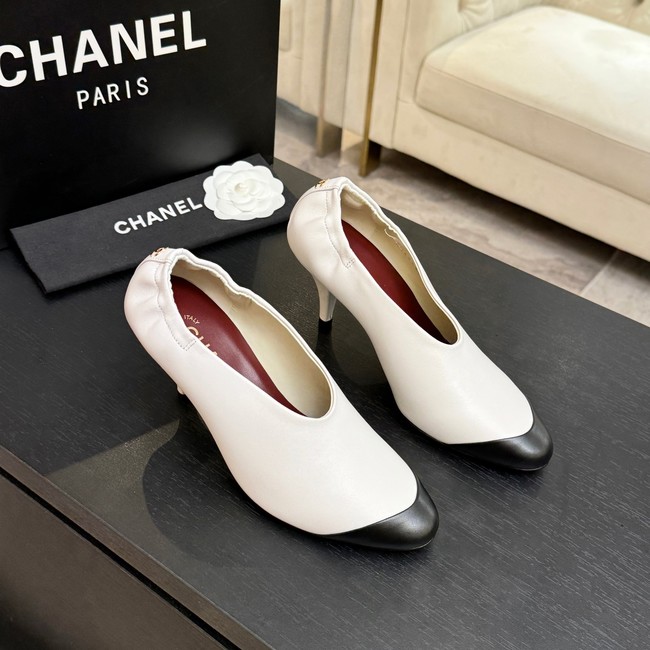 Chanel Pumps Lambskin heel height 85mm G47191-5