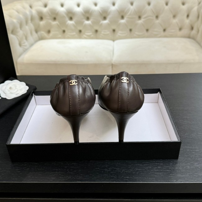 Chanel Pumps Lambskin heel height 85mm G47191-6