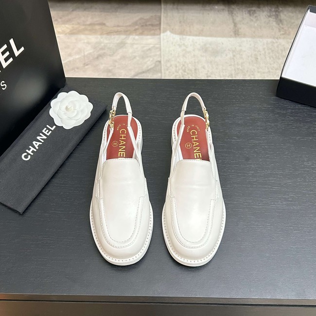Chanel Slingbacks Shiny Calfskin G47044-1