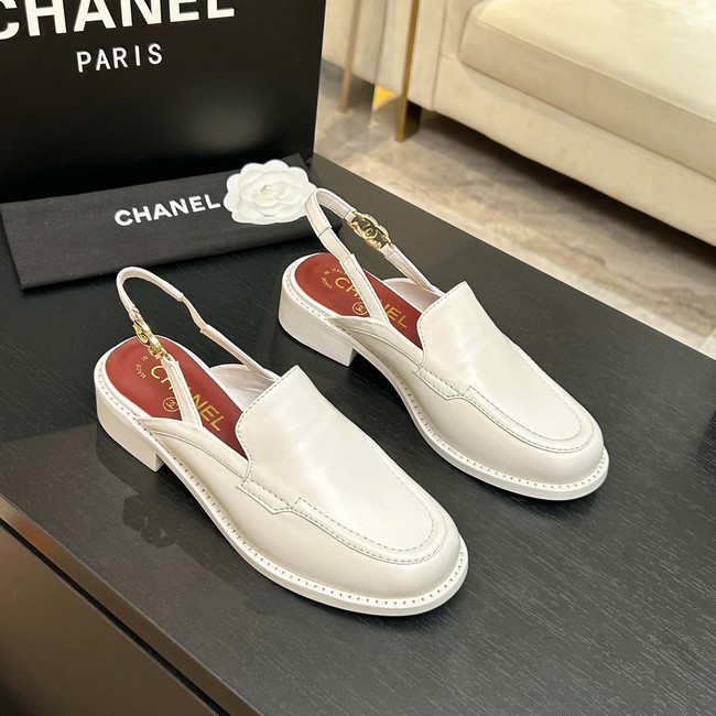 Chanel Slingbacks Shiny Calfskin G47044-1