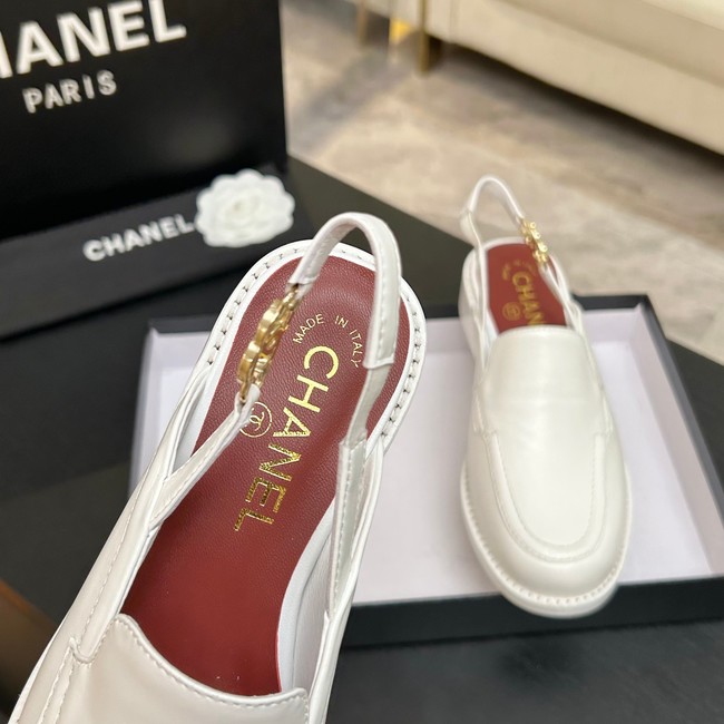 Chanel Slingbacks Shiny Calfskin G47044-1