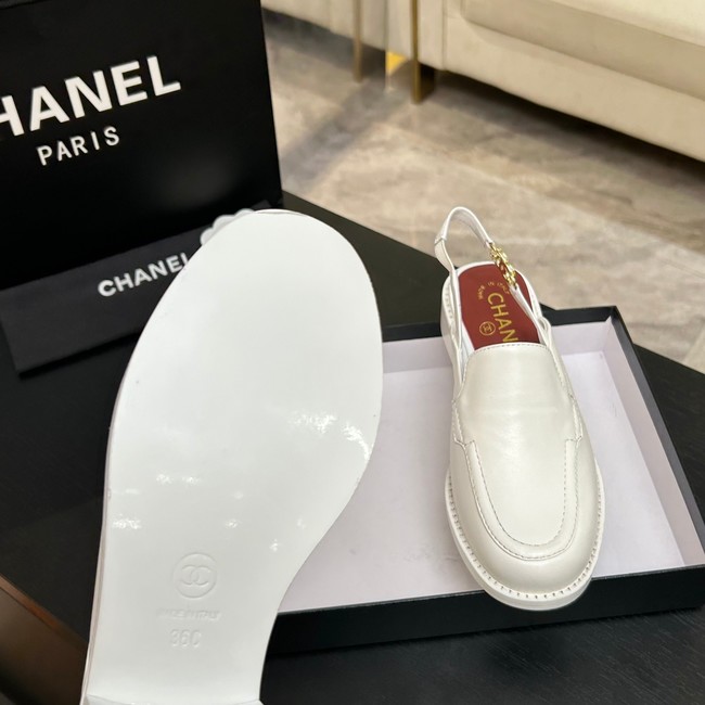 Chanel Slingbacks Shiny Calfskin G47044-1