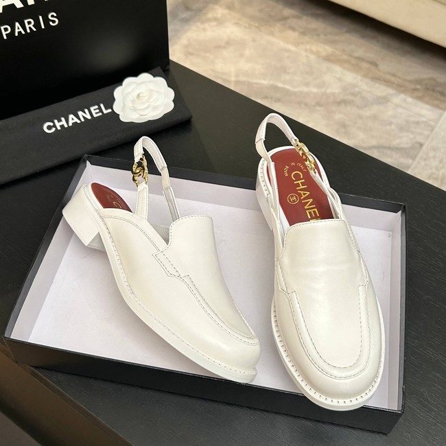 Chanel Slingbacks Shiny Calfskin G47044-1