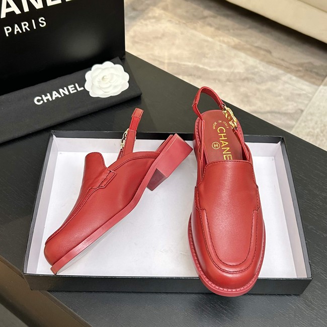 Chanel Slingbacks Shiny Calfskin G47044-2