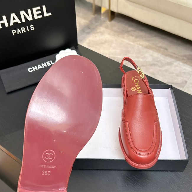 Chanel Slingbacks Shiny Calfskin G47044-2