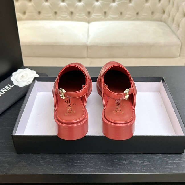 Chanel Slingbacks Shiny Calfskin G47044-2