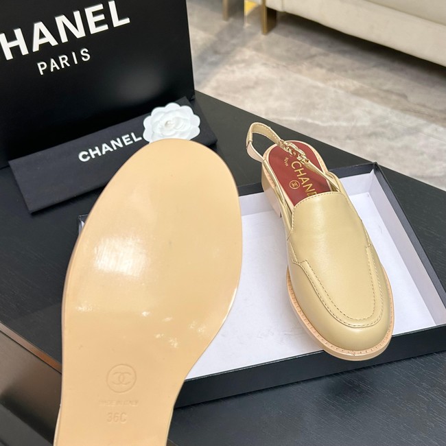 Chanel Slingbacks Shiny Calfskin G47044-3