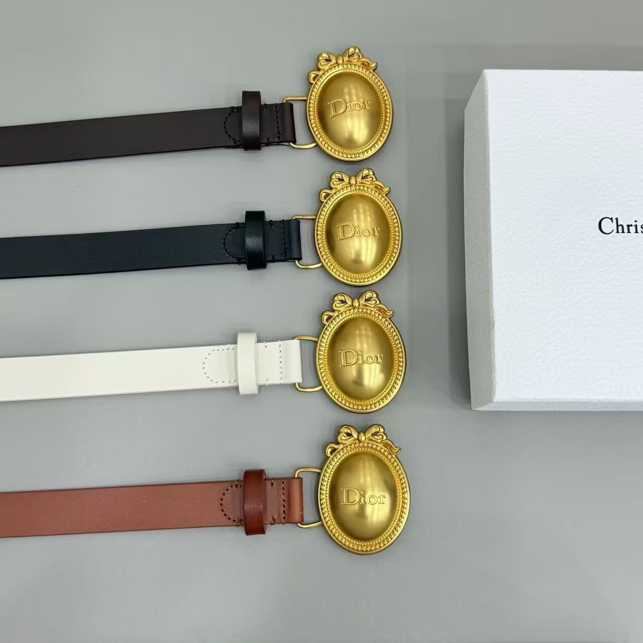 Dior Saddle Belt Smooth Calfskin D30210