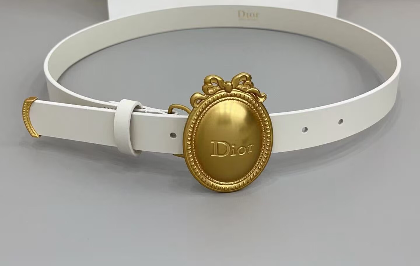Dior Saddle Belt Smooth Calfskin D30210
