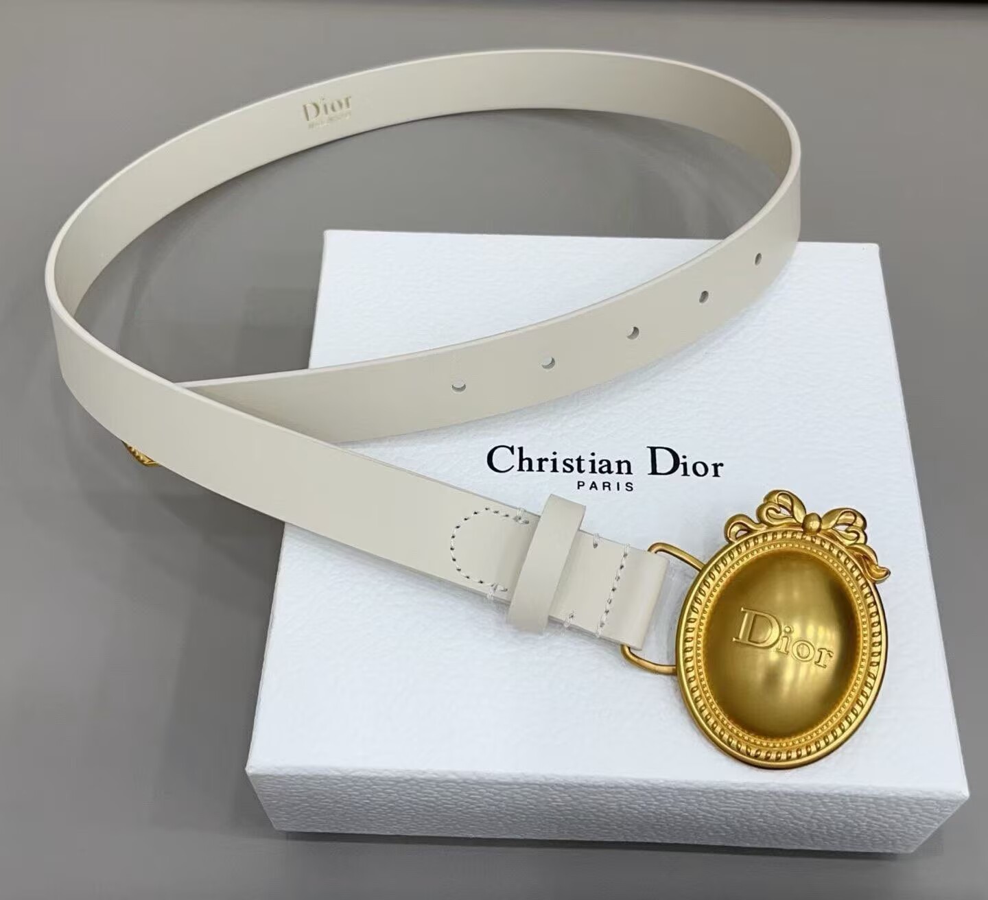 Dior Saddle Belt Smooth Calfskin D30210