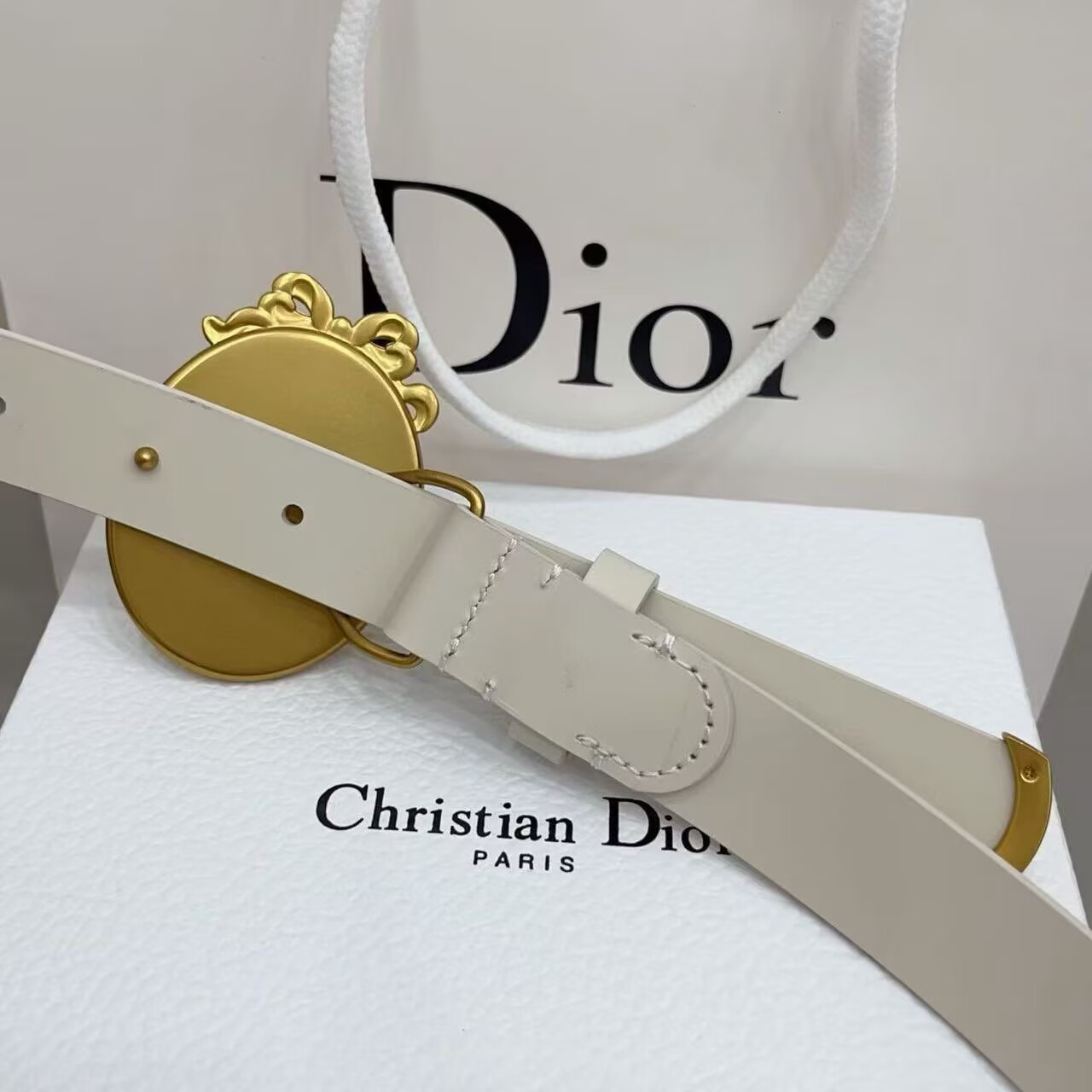 Dior Saddle Belt Smooth Calfskin D30210