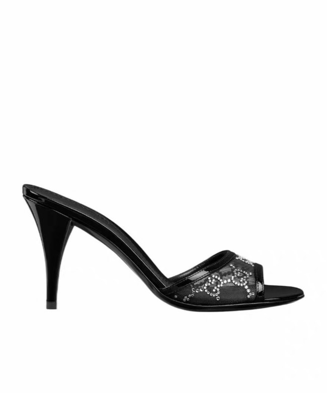 GUCCI Womens crystal slide sandal 855831-3