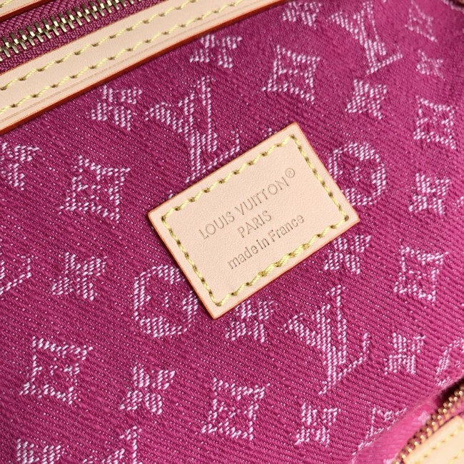 Louis Vuitton Keepall Bandouliere 45 M27944 Fuchsia Denim