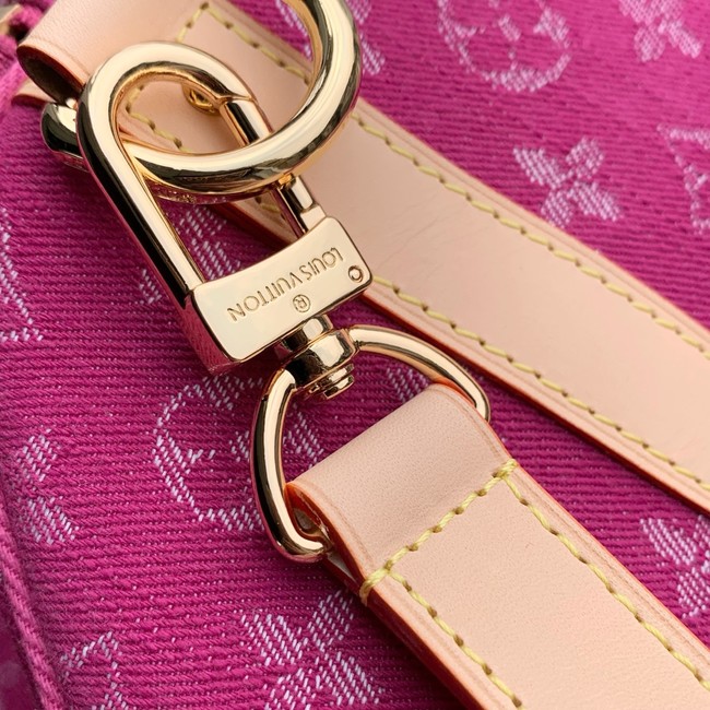 Louis Vuitton Keepall Bandouliere 45 M27944 Fuchsia Denim