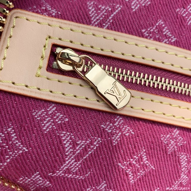 Louis Vuitton Keepall Bandouliere 45 M27944 Fuchsia Denim