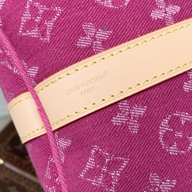 Louis Vuitton Keepall Bandouliere 45 M27944 Fuchsia Denim