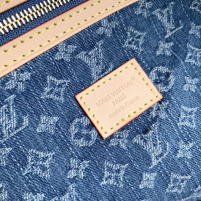 Louis Vuitton Keepall Bandouliere 45 M27944 blue Denim