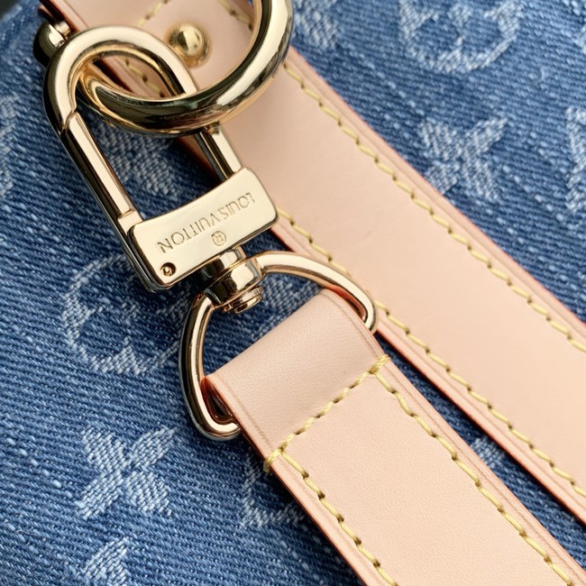 Louis Vuitton Keepall Bandouliere 45 M27944 blue Denim