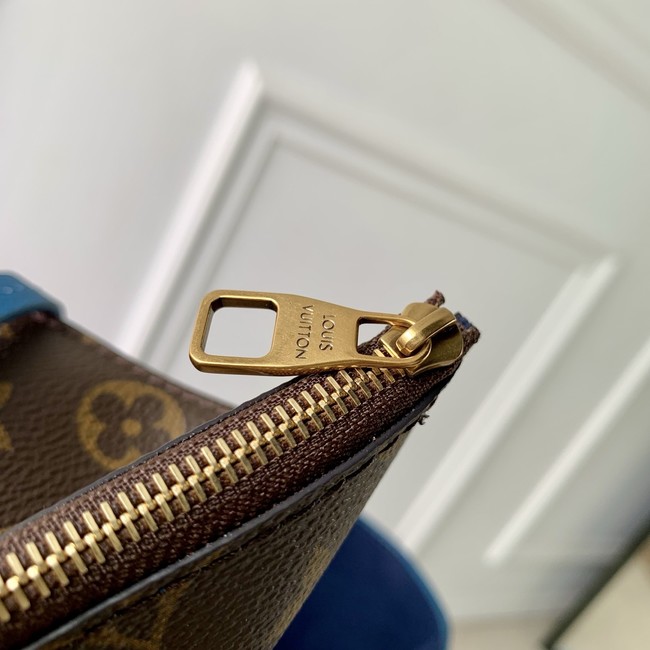 Louis Vuitton Low Key Hobo MM M24856 blue