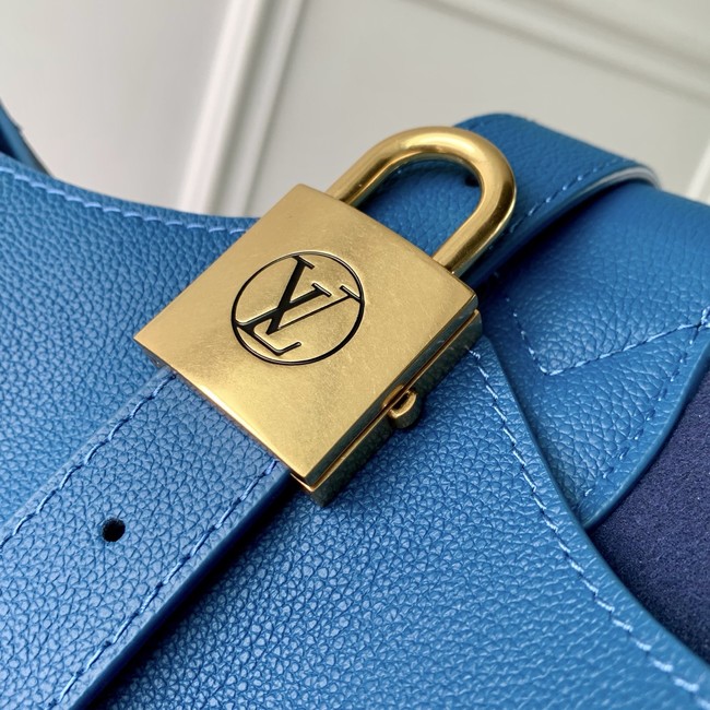 Louis Vuitton Low Key Hobo MM M24856 blue