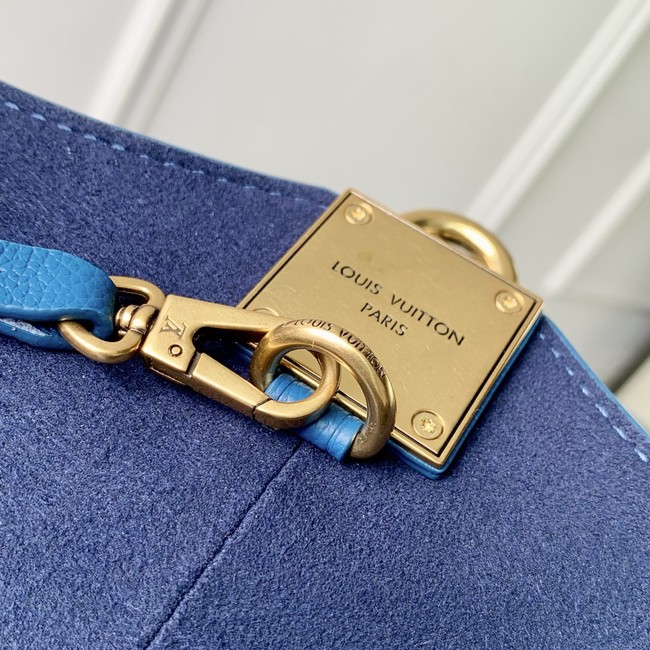 Louis Vuitton Low Key Hobo MM M24856 blue