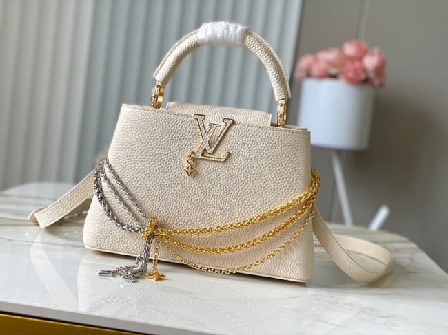 Louis Vuitton Capucines BB M28203 Cream