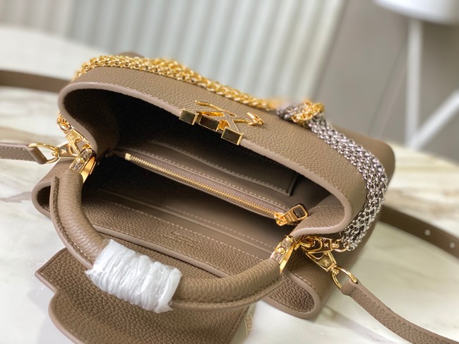 Louis Vuitton Capucines BB M28203 dark gray