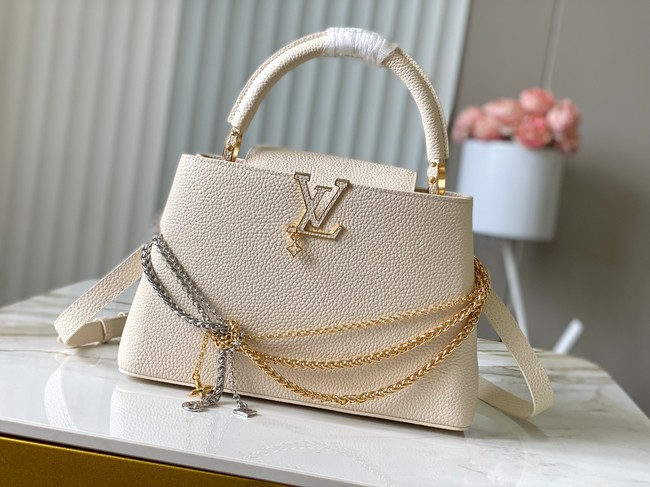 Louis Vuitton Capucines MM M28204 Cream