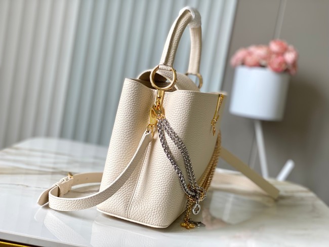Louis Vuitton Capucines MM M28204 Cream