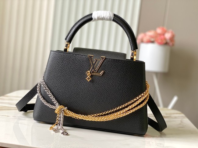 Louis Vuitton Capucines MM M28204 black