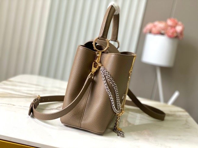 Louis Vuitton Capucines MM M28204 dark gray
